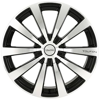 Amazon.com: Touren TR3 3130 Black Wheel with Machined Face